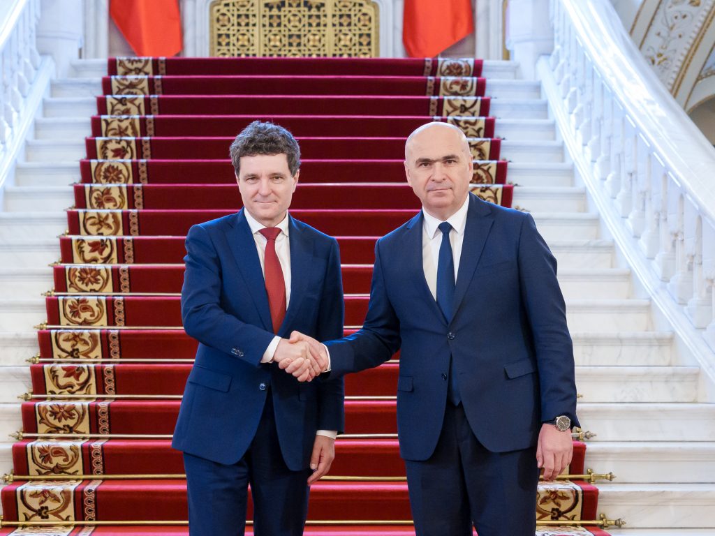 Nicuşor Dan și Ilie Bolojan, față în față la recepția de 250 de ani a independenței SUA organizată de Ambasada SUA