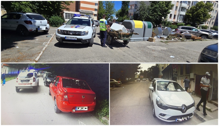 Poliția Locală – RAZIE în PITEȘTI! ZECI de șoferi AMENDAȚI! 