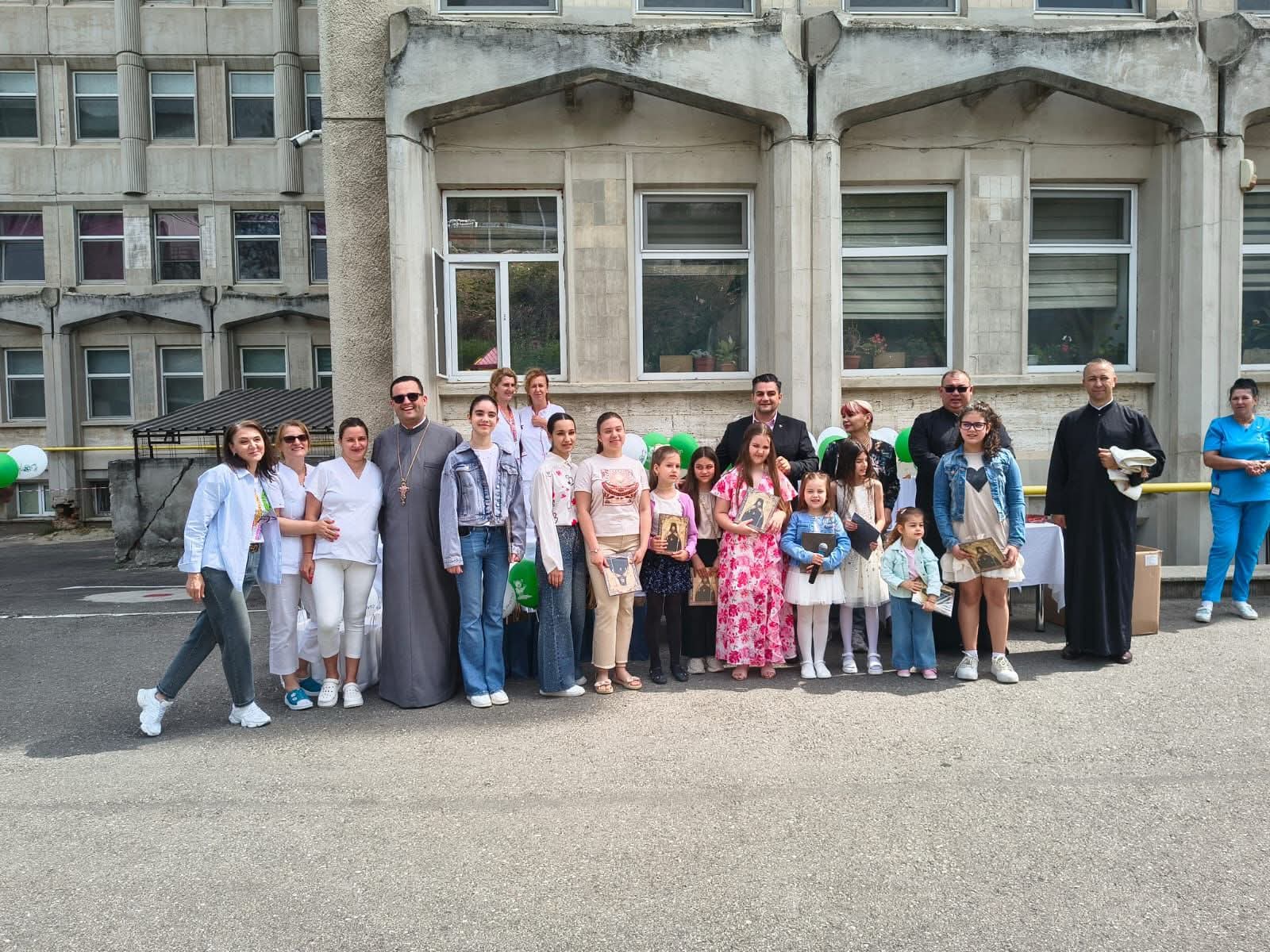 Moment incredibil la Spitalul de Pediatrie din Pitești! Ziua de 1 iunie a fost sărbătorită și de micii pacienți!