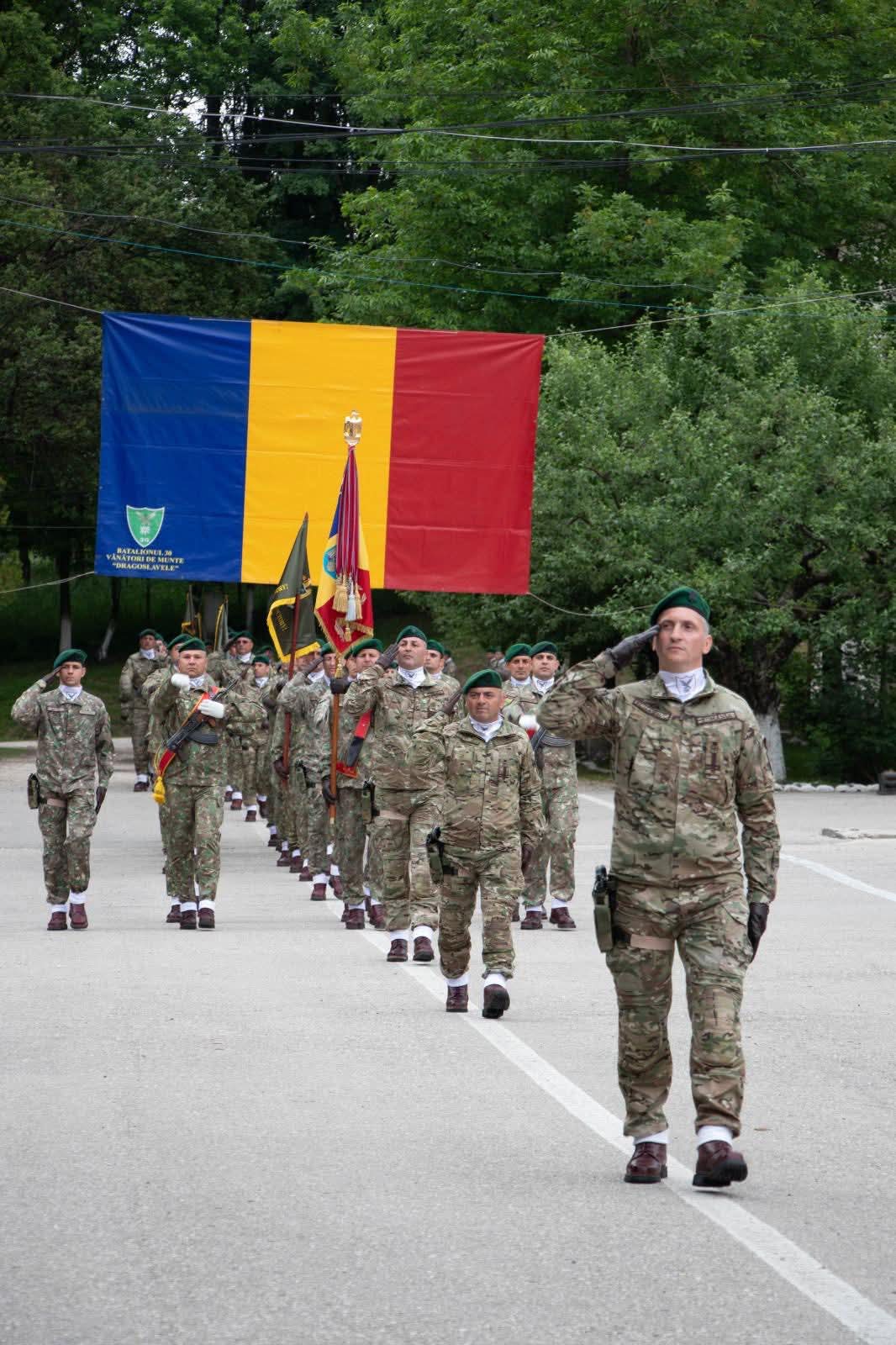 57 de ani de excelență și devotament – Batalionul 30 Vânători de Munte „Dragoslavele” a aniversat unitatea la Câmpulung