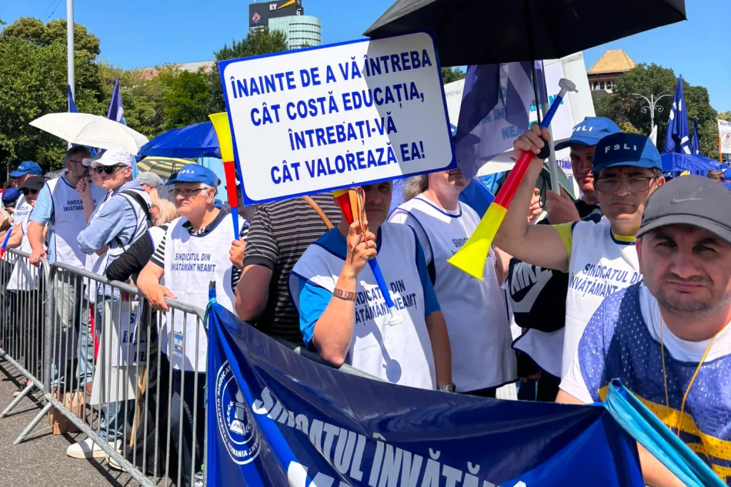 Alertă națională! Examenele ar putea fi anulate: Mii de profesori au ocupat Capitala și dau ultimatumul final!