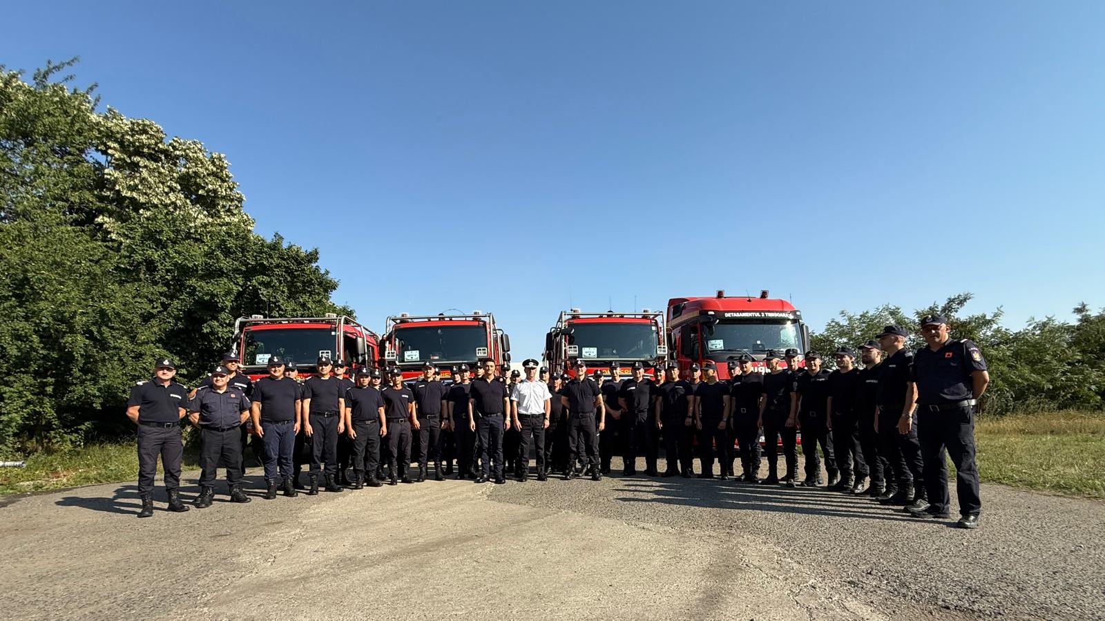Alertă de ultimă oră la IGSU!Mobilizare de urgență! Pompierii români intervin în Franța pentru combaterea incendiilor de pădure
