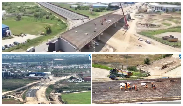 BREAKING! Sute de MUNCITORI și UTILAJE pe șantierul autostrăzii! Când va fi dată în TRAFIC?