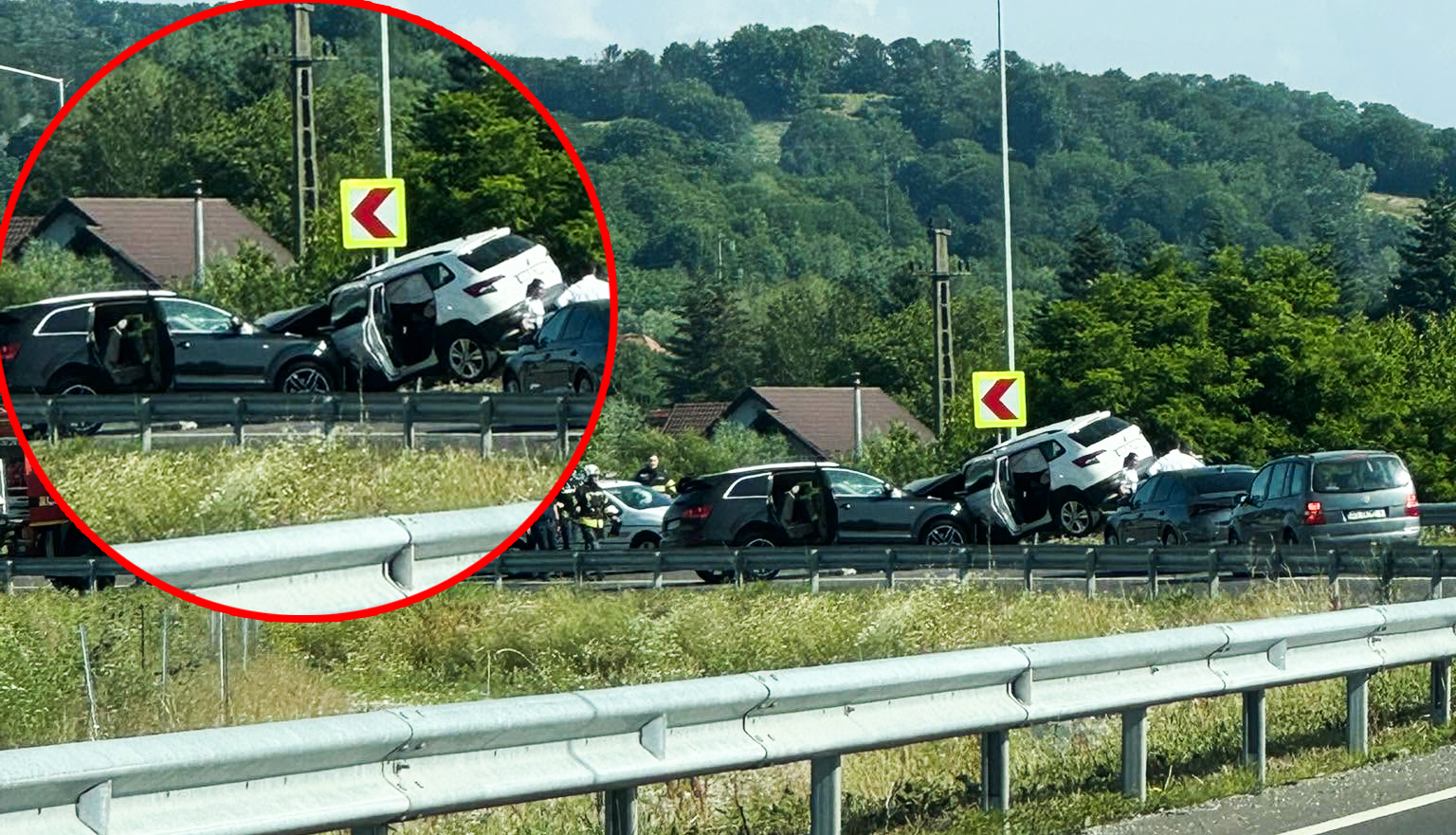 ACUM! VICTIME ÎNCARCERATE pe A1 Pitești – Curtea de Argeș! ACCIDENT GRAV!