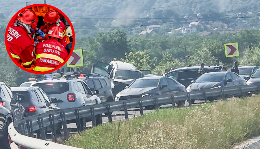 ACUM! ACCIDENT înfiorător pe A1 PITEȘTI – CURTEA DE ARGEȘ! TRAFIC BLOCAT!