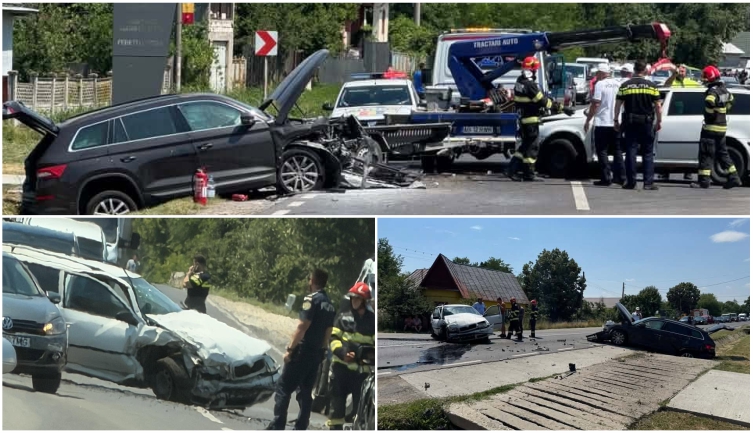 ACCIDENT grav în ARGEȘ! Două femei RĂNITE! S-a intervenit de urgență!
