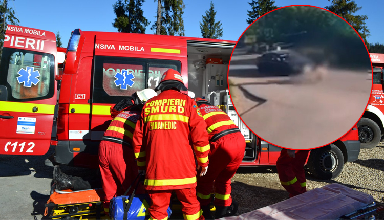ACCIDENT ÎNFIORĂTOR! Două FETIȚE pe o trotinetă, SPULBERATE de o mașină: Au ZBURAT zeci de metri pe asfalt!