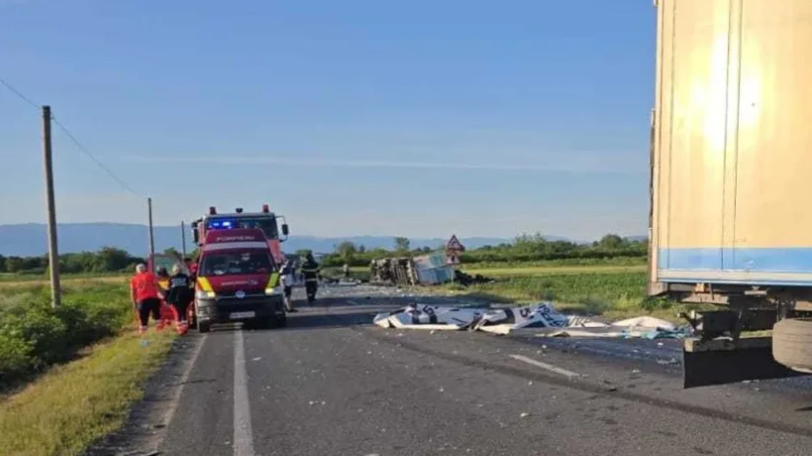 ACUM. Accident ÎNFIORĂTOR între două TIR-uri! Un bărbat a murit pe loc, traficul este paralizat!