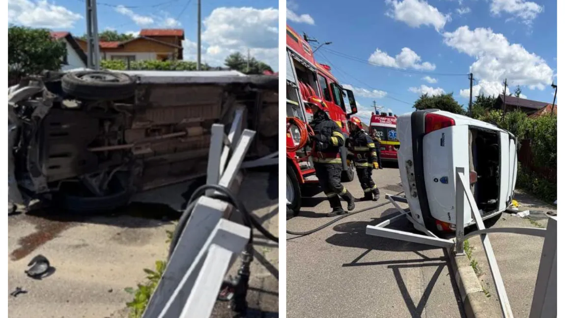 ACUM. Accident MORTAL! Tânăr de 25 ani mort pe loc după ce s-a RĂSTURNAT cu mașina!
