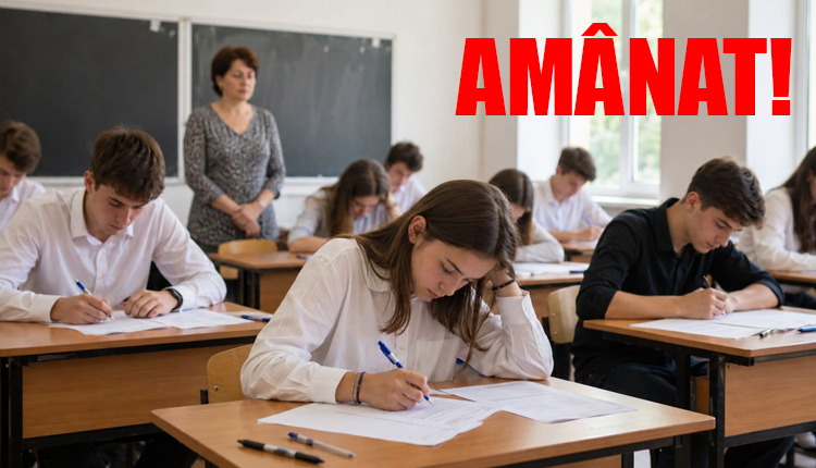 ULTIMA ORĂ! Mâine NU se mai DĂ BACUL! Se AMÂNĂ proba obligatorie a profiulului!