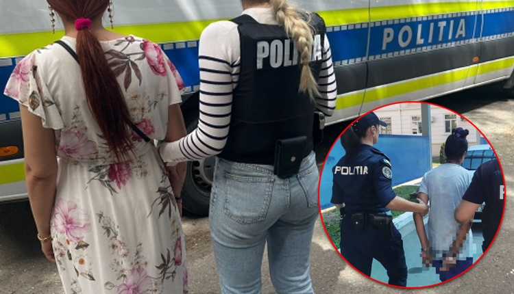BREAKING! Două TINERE SĂLTATE de polițiști! FURT ca în codru într-un hipermarket din Pitești!