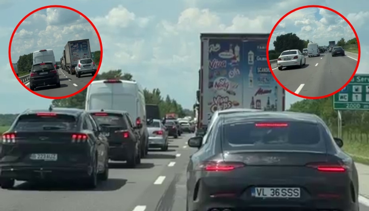 VIDEO. HAOS pe A1 Pitești – București! Sunt cozi kilometrice! Zonele afectate!