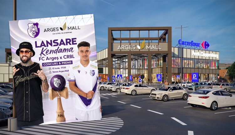 FC Argeș, CRBL și Argeș Mall lansează o kendama în ediție limitată. Eveniment special pe 13 iunie, la Pitești!