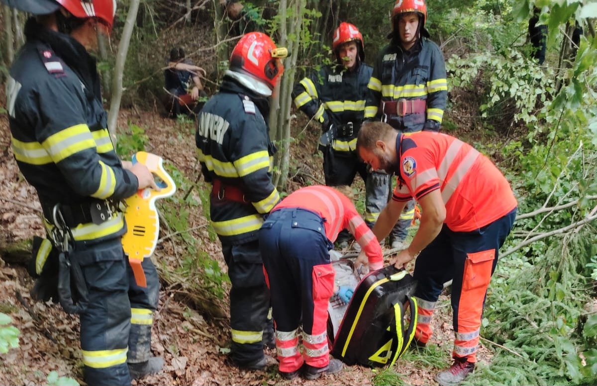Argeş: Bărbat mort intr o pădure! I a căzut o craca în cap! Este alertă!