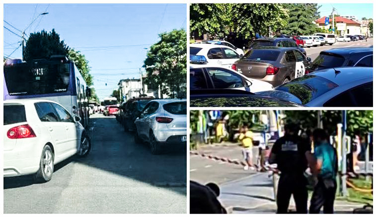 POLIȚIA ARGEȘ OFICIAL. Ce era în VALIZA SUSPECTĂ din centrul Piteștiului? ALARMA care a BLOCAT traficul aproape o oră!