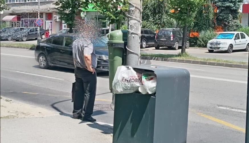 Coșurile stradale nu sunt tomberoane! APEL FERM către locuitorii din Pitești!