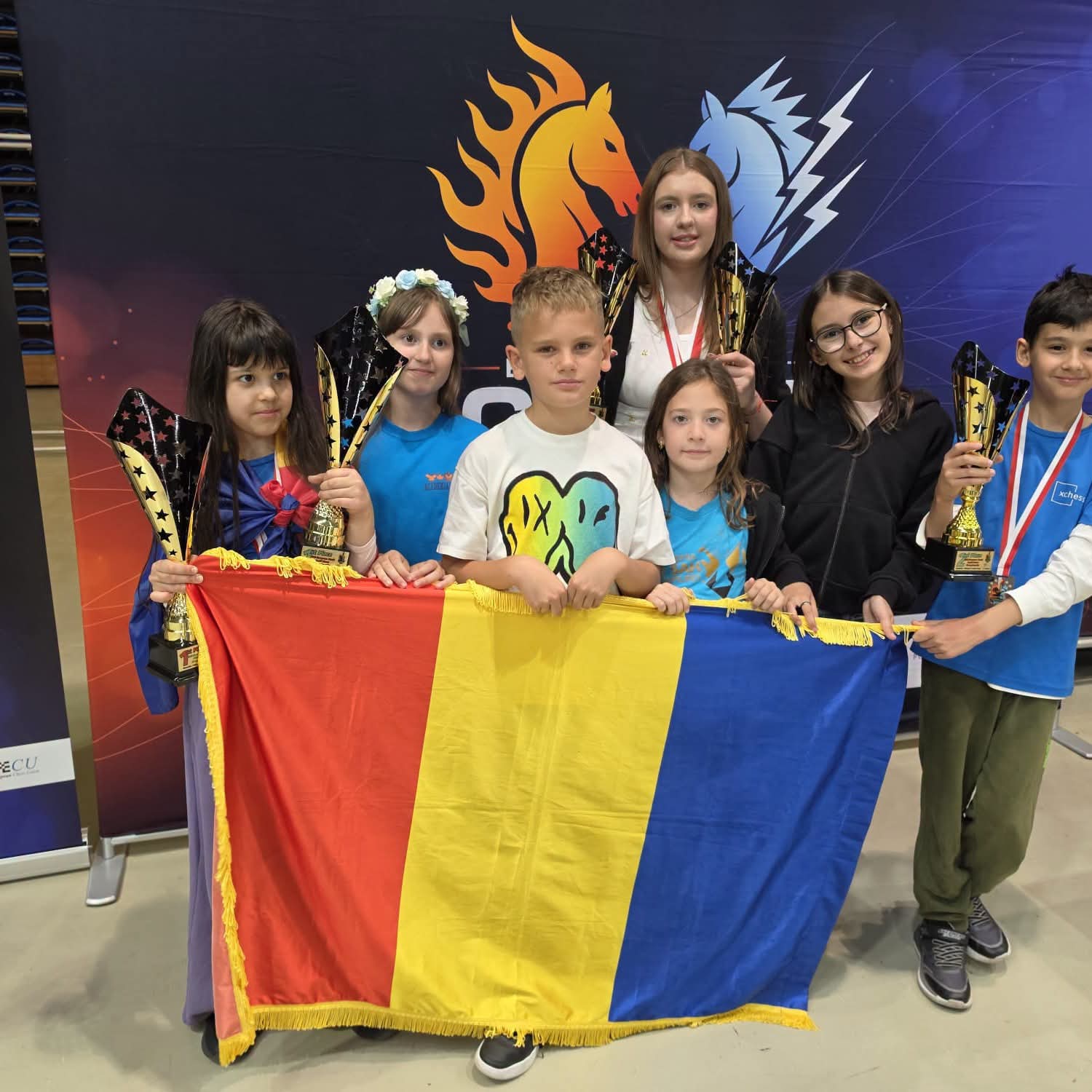 SPECTACOL pe tabla de ȘAH! Performanțele ISTORICE ale tinerilor români la Campionatul European