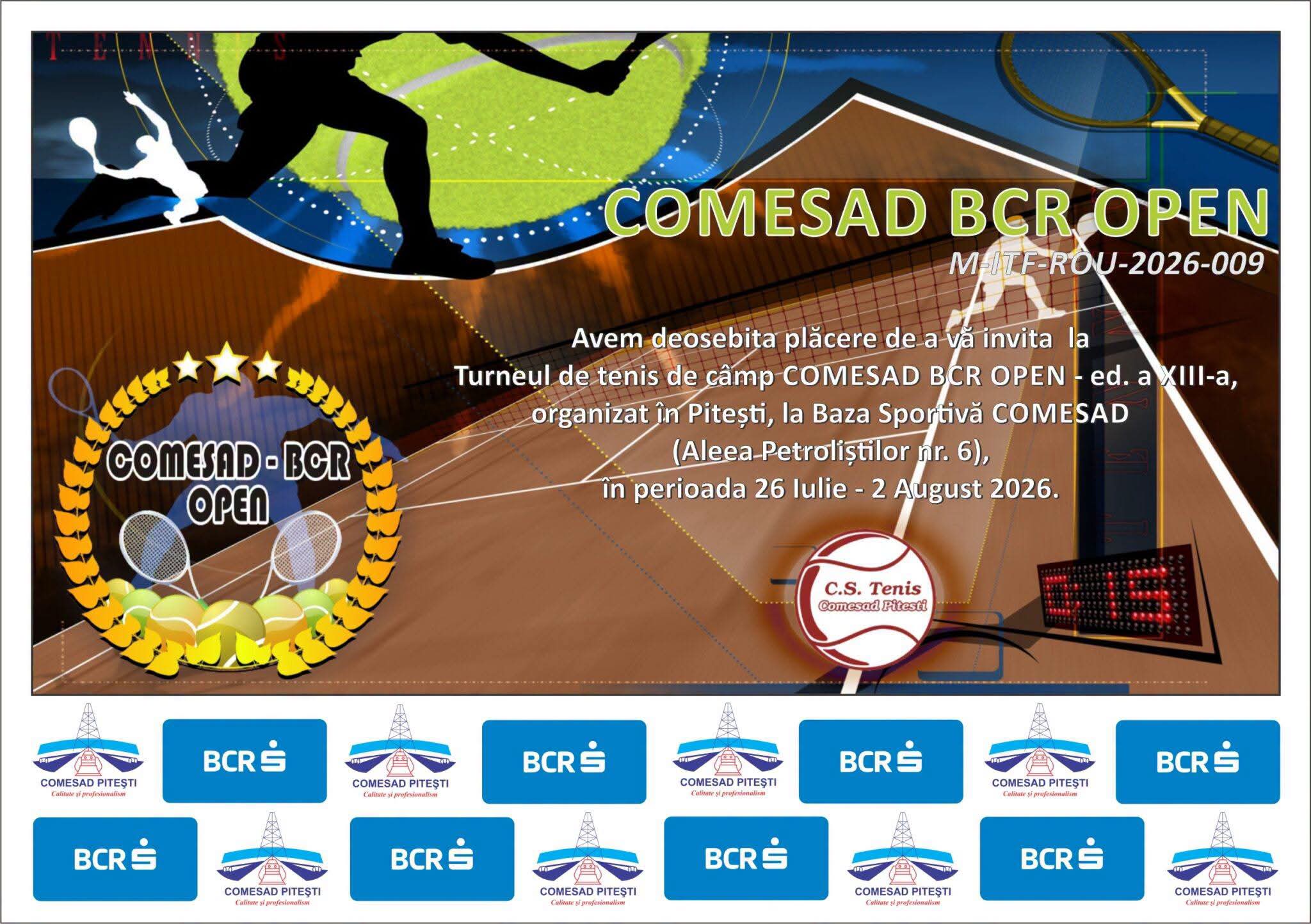 Elită, spectacol și mize uriașe: Turneul internațional COMESAD BCR OPEN dă startul excelenței în tenisul masculin