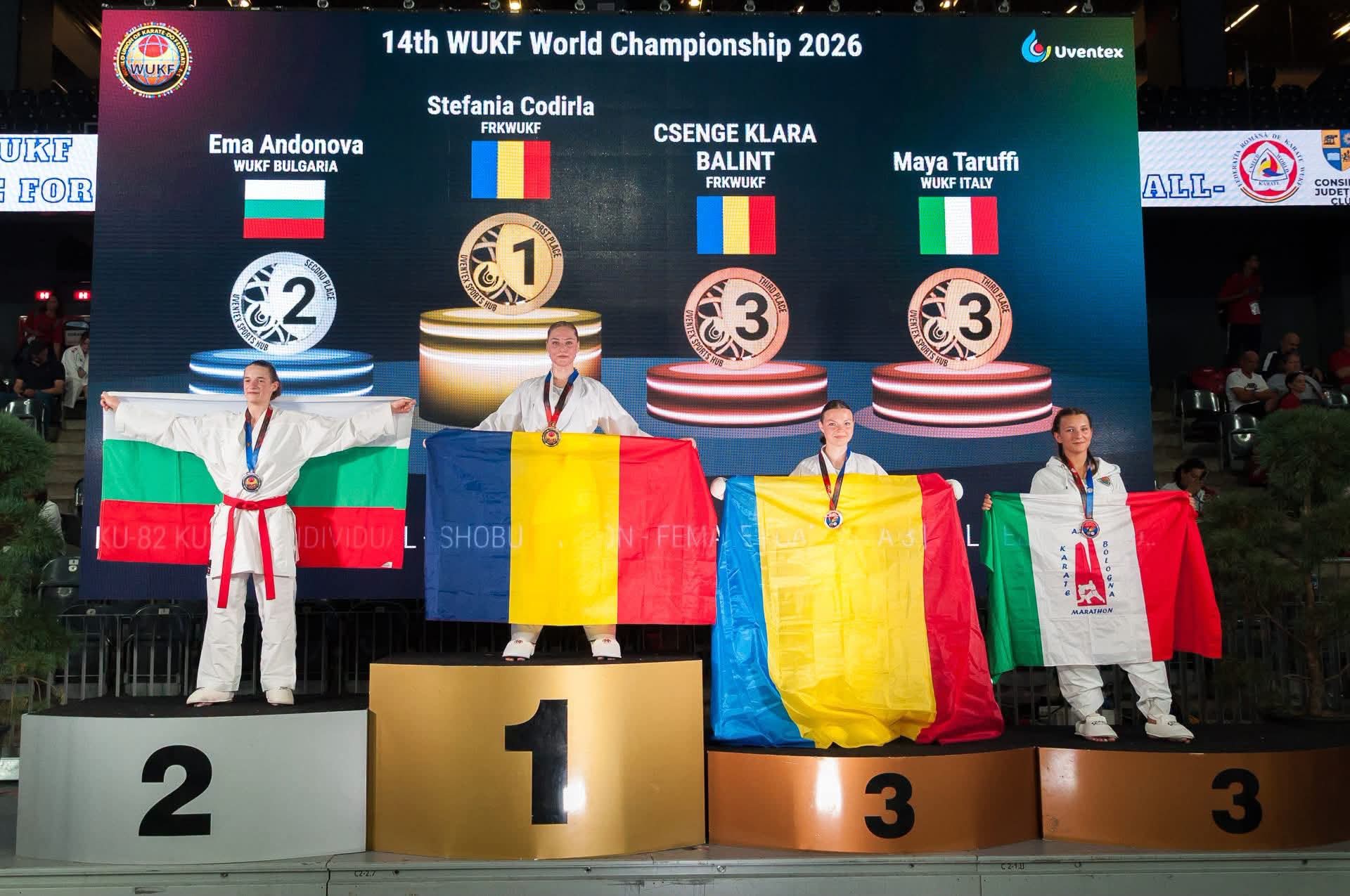 SENZAȚIONAL! Performanță de excepție pentru ACS Campionii Lerești: 13 medalii cucerite la Campionatul Mondial de Karate WUKF