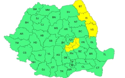 România, sub asediul FURTUNILOR! ANM a emis Cod galben: vijelii PUTERNICE, ploi TORENȚIALE și grindină! ZONELE lovite puternic! 3 H3