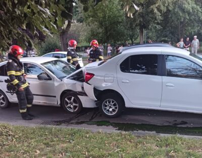 ACUM! Carambol în Pitești. TRAFIC blocat și HAOS în fața Liceului de Chimie