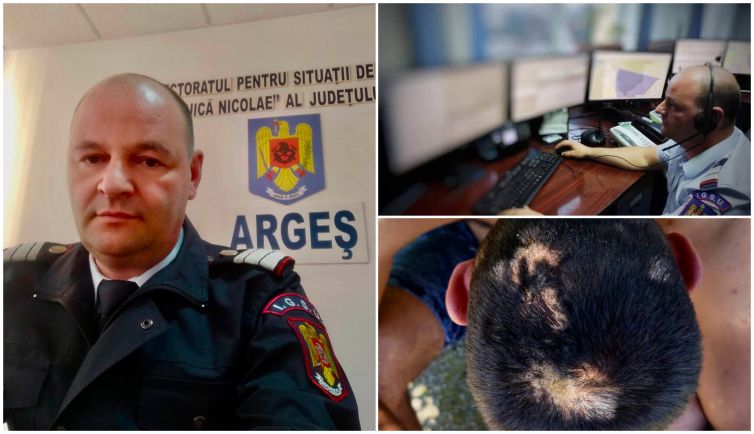 ARGEȘ. El e pompierul – erou! A SALVAT trei vieți în timpul liber!