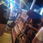 ACCIDENT ÎNFIORĂTOR ÎN PITEȘTI! Mașină avariată grav, scurgeri de combustibil și risc de explozie. Pompierii au intervenit de urgență