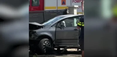 „Coșmar pentru o familie!!!Bebeluș de 10 luni și doi copii, implicați într-un accident violent”