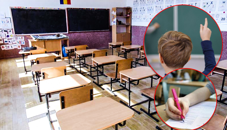 CHIUL în masă la Evaluarea Națională la o școală din Argeș! UN SINGUR elev a susținut examenul!