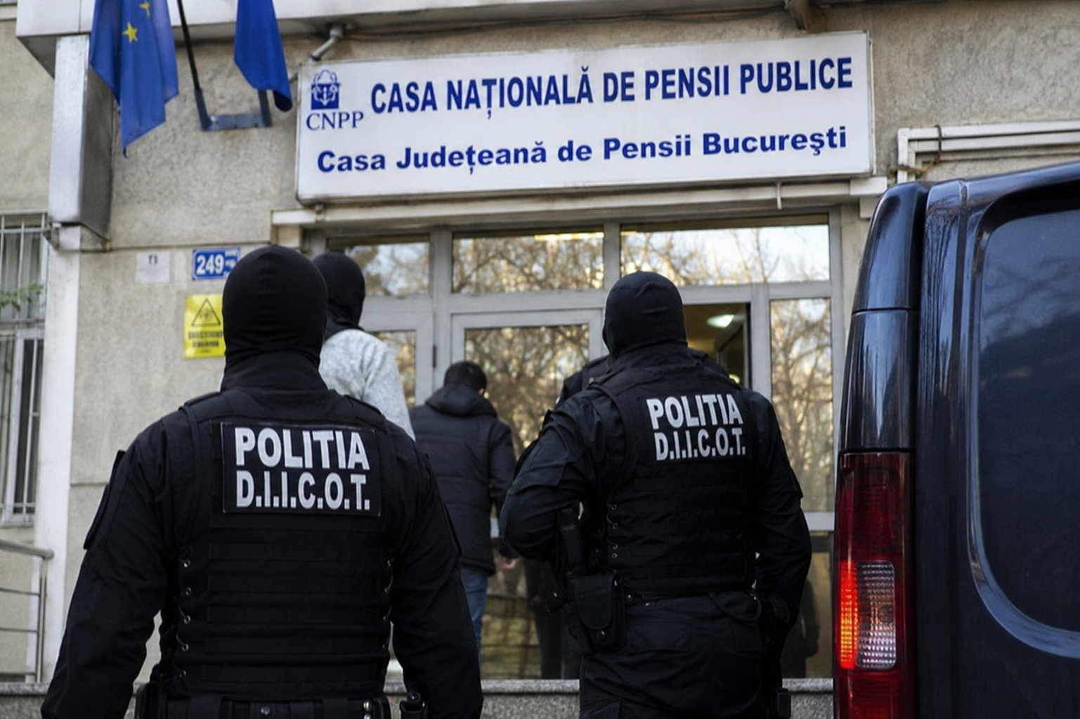Fraudă uriașă la pensii! 7 persoane reținute după perchezițiile DIICOT. Peste 860 de pensionari ar fi beneficiat de vechime falsă în muncă