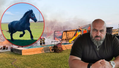 Argeș. Gest sfâșietor după incendiul care i-a distrus afacerea. Gabi Matei își vinde calul și bunurile personale pentru a reconstrui Conașul Iacob!