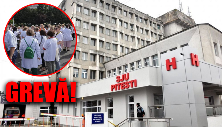 ACUM! S-a decis: GREVĂ generală la Spitalul Județean Pitești! Ce se întâmplă cu PACIENȚII? Anunț OFICIAL! 