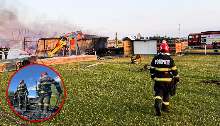EXCLUSIV! CAUZA incendiului de la CONAȘU IACOB? Este incredibil cât de repede a ars!