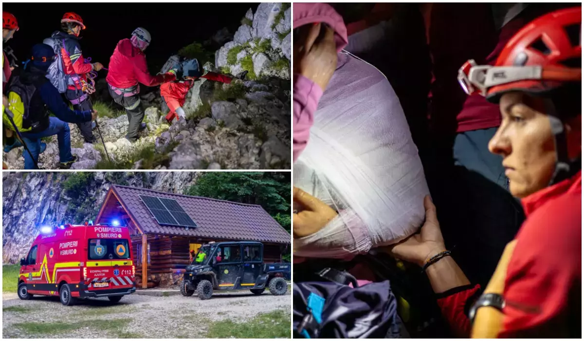 ÎNFIORĂTOR! Trei turiști străini blocați în Piatra Craiului! Salvamontiștii – misiune de șapte ore pentru a-i salva!