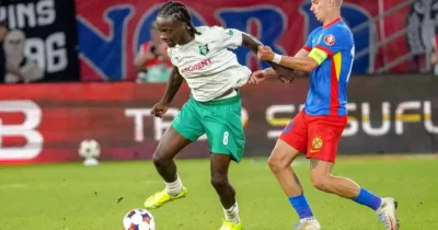 „Șoc în fotbalul românesc! FCSB, umilită de FK Auda și OUT din Conference League” Eliminare dramatică după un 1-4 fără drept de apel”