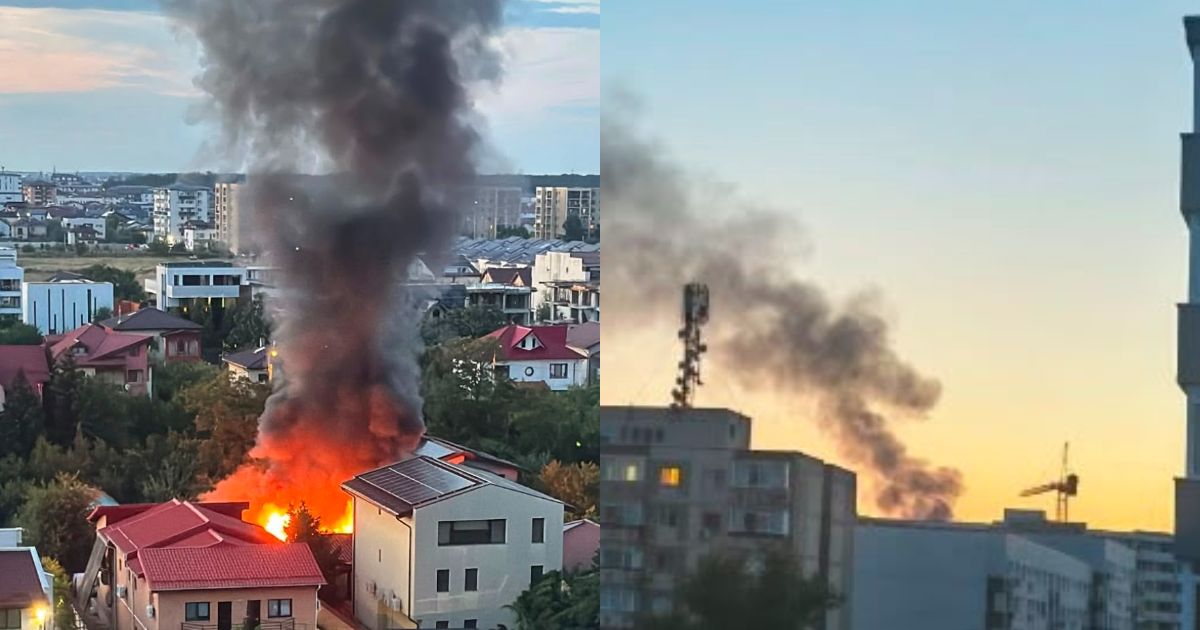 INCENDIU DEVASTATOR! Gospodărie mistuită de flăcări! Intervenție de urgență!