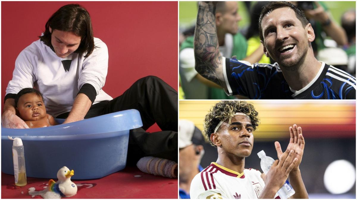 DESTIN SCRIS ÎNTR-O FOTOGRAFIE! De la bebelușul din cădiță, ținut de Messi, la noua stea a Spaniei