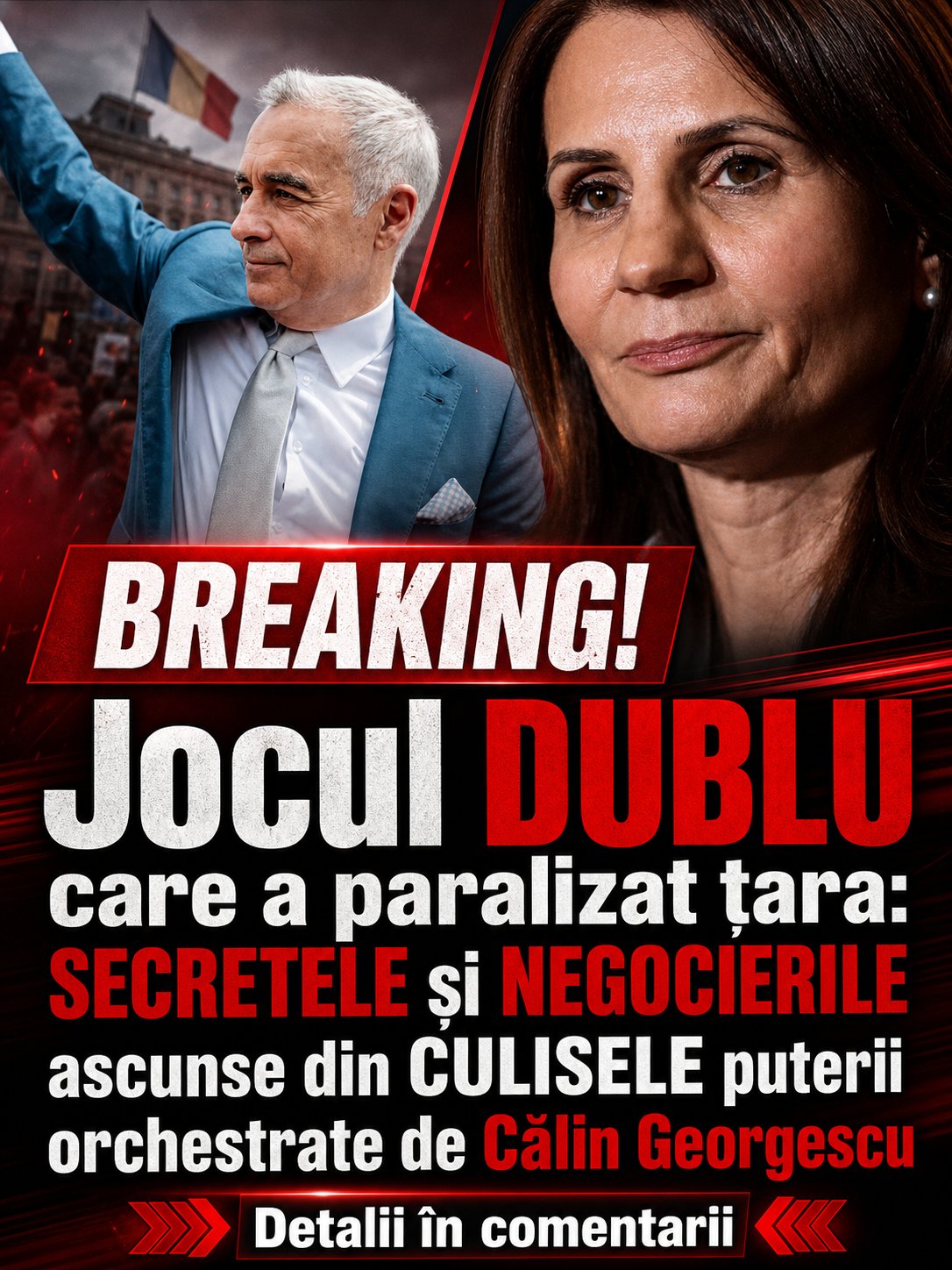 ​BREAKING! Jocul DUBLU care a paralizat țara: SECRETELE și NEGOCIERILE ascunse din CULISELE puterii orchestrate de Călin Georgescu
