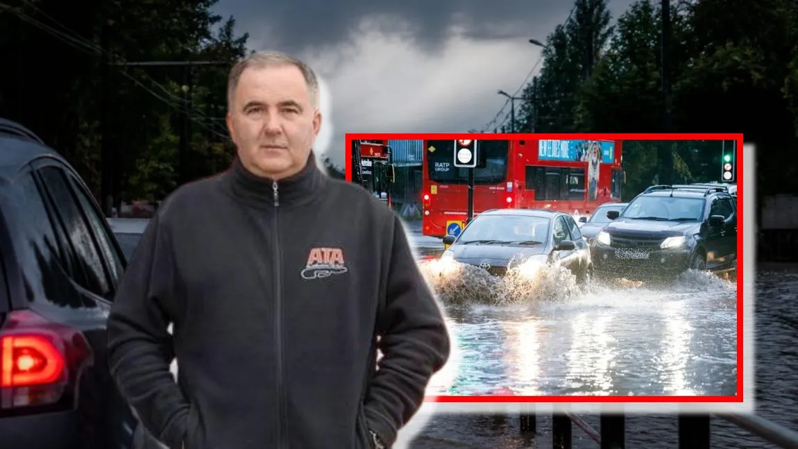 Ce trebuie să facă șoferii prinși în mașină în trafic de furtună. Sfaturile fostului pilot Titi Aur