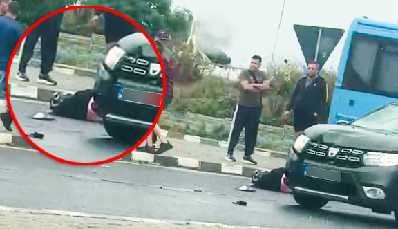 ACUM! Trotinetist spulberat de mașină lângă Uzina Dacia! SMURD – intervenție de urgență! VIDEO