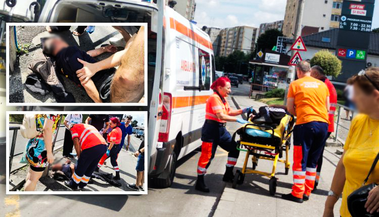 ACUM! Bărbat CĂZUT dintr-un autobuz PUBLITRANS! ALERTĂ în stația KAUFLAND NORD!