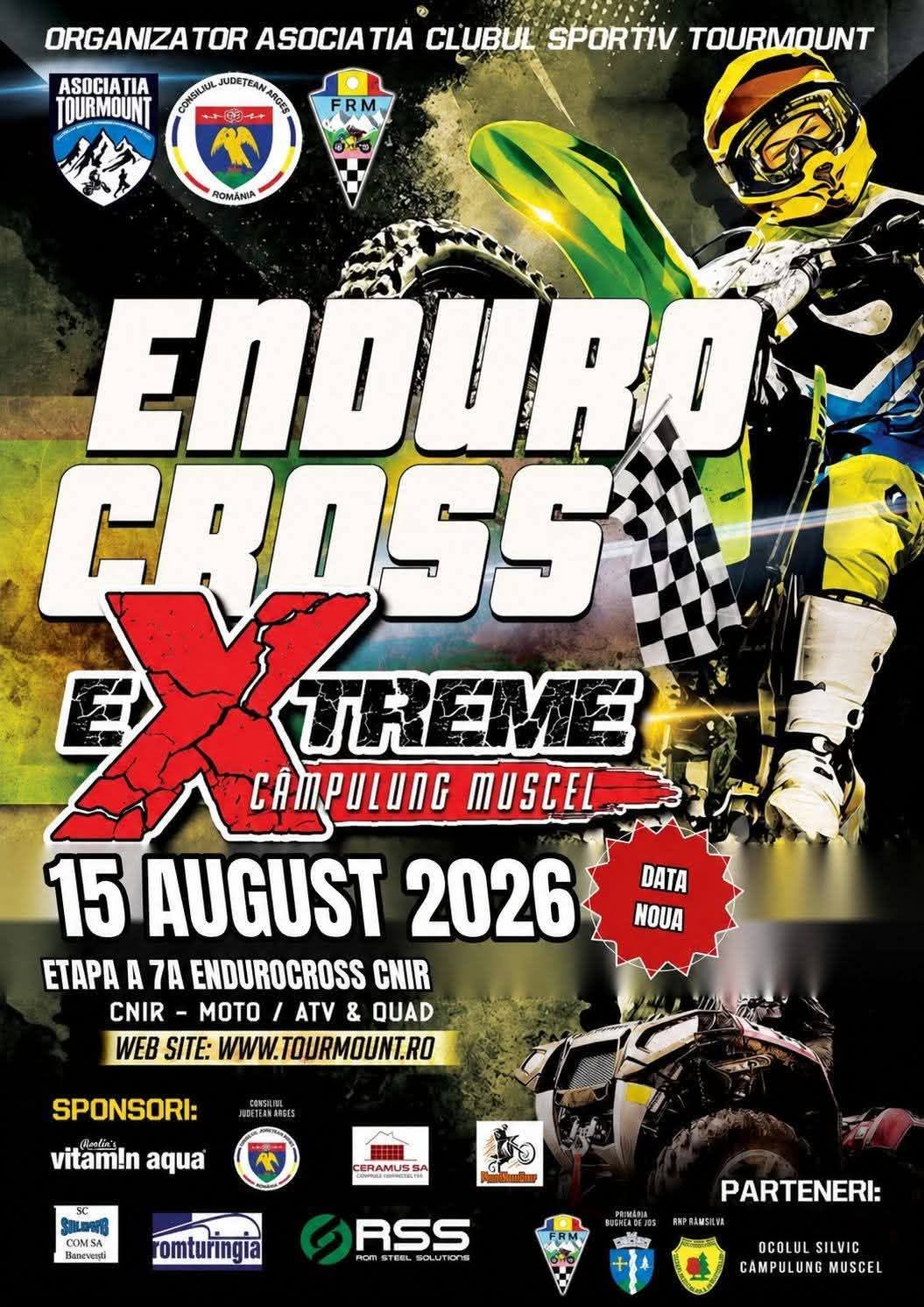 BREAKING! Pasiune pe două ROȚI la Bughea de Jos. Endurocross Extreme aduce SPECTACOLUL și ADRENALINA în Câmpulung