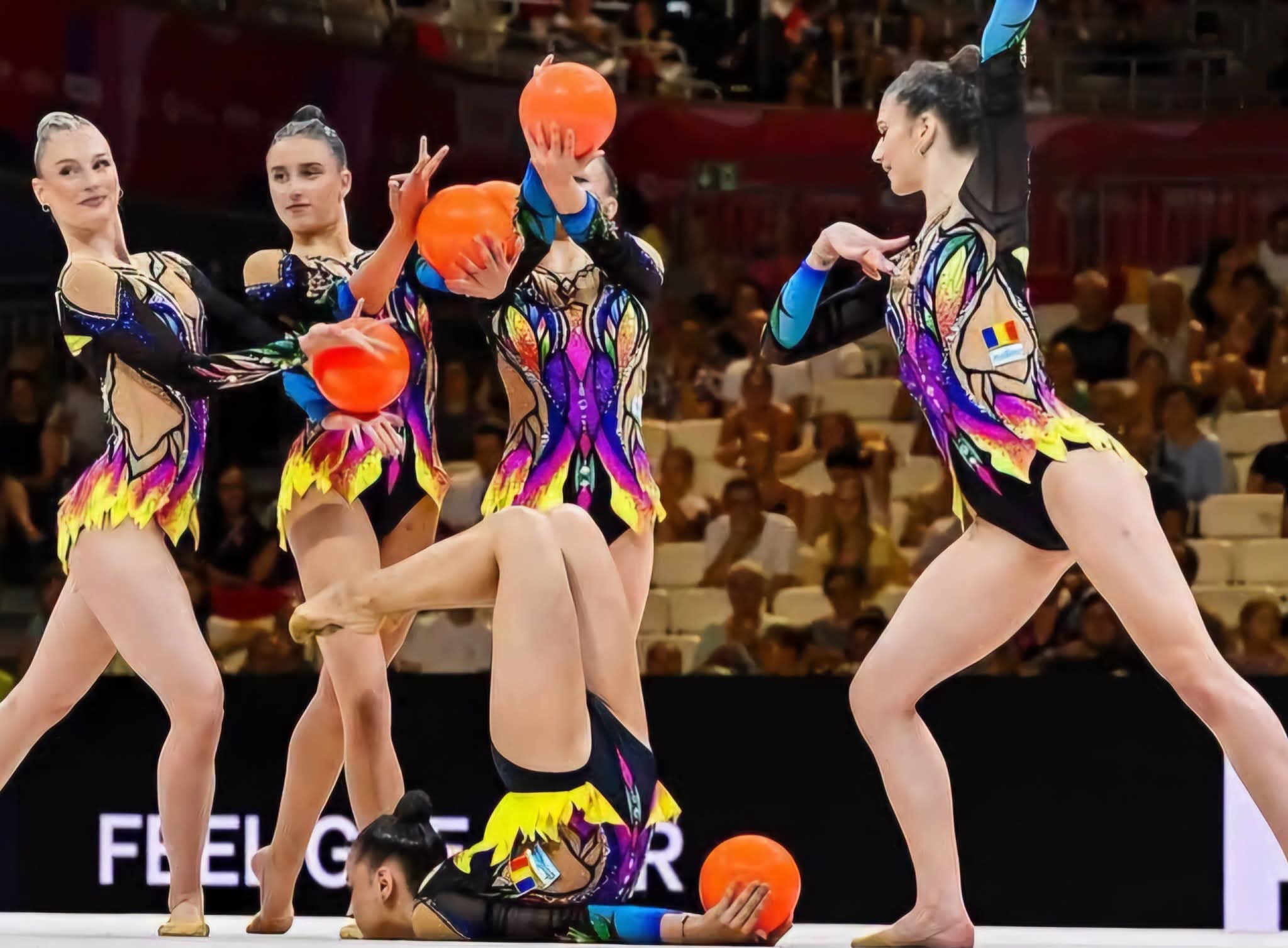 România s-a calificat la Campionatul Mondial de gimnastică ritmică Baku 2027!