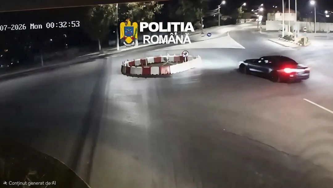 BREAKING! Vitezoman fără PERMIS, oprit de POLIȚIȘTI după MANEVRE riscante în TRAFIC