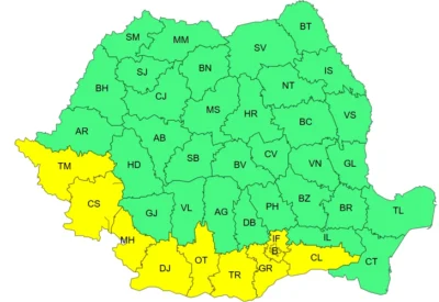 România, LOVITĂ de VREME EXTREMĂ! FURTUNI violente, VIJELII și GRINDINĂ în mai multe regiuni! HARTA județelor vizate! 2 HHHHHHH111111111111