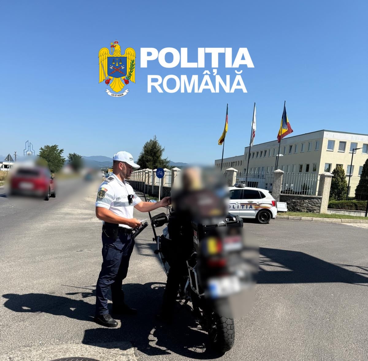 ACUM! Controale RIGUROASE ale POLIȚIȘTILOR din Curtea de Argeș în rândul MOTOCICLIȘTILOR