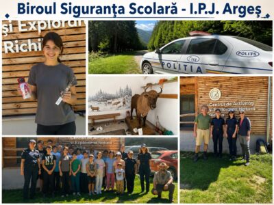 Acțiune amplă a autorităților. Cum au transformat polițiștii argeșeni o simplă zi de tabără într-o lecție de viață pentru 20 de copii