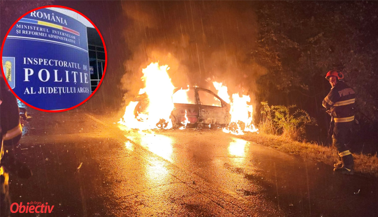 POLIȚIA OFICIAL! Cum s-a petrecut accidentul de la BĂLILEȘTI! TÂNĂR de 21 ani în STARE GRAVĂ! MAȘINĂ în FLĂCĂRI după impactul violent cu un copac!