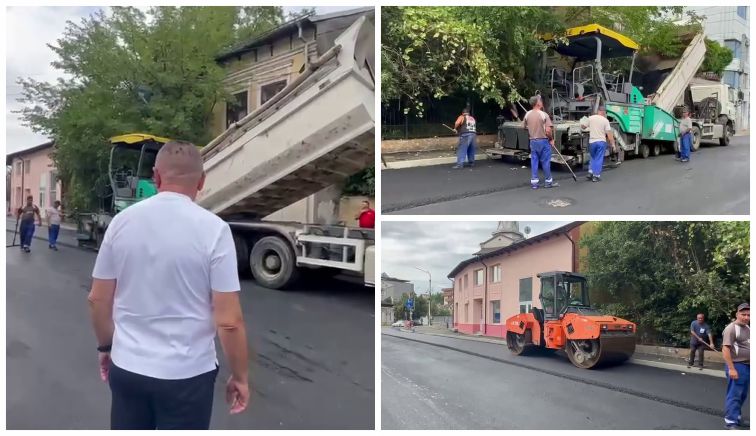 Strada DUMBRAVEI din Pitești intră în linie dreaptă! Primarul Gentea „Vom FINALIZA curând!”