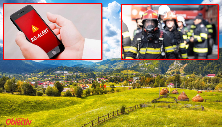 ALERTĂ în DÂMBOVICIOARA! A sunat RO-ALERT! S-a intervenit de urgență!